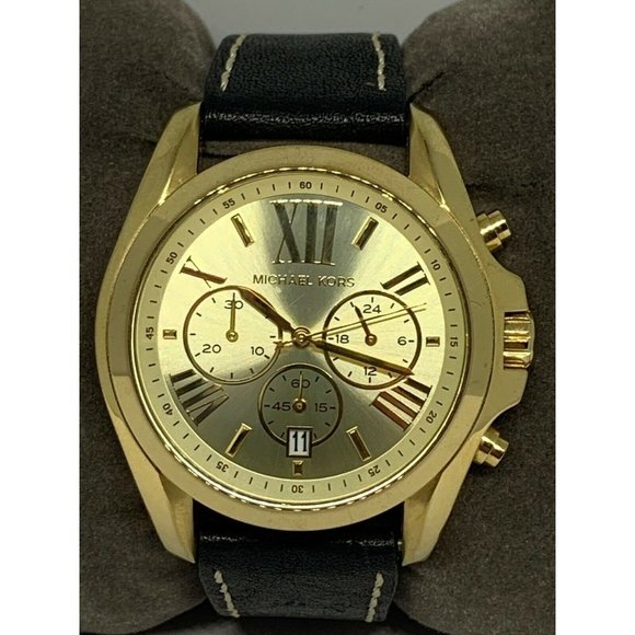 Michael Kors MK5605 Unisex Leather Analog Dial Qua main image 6